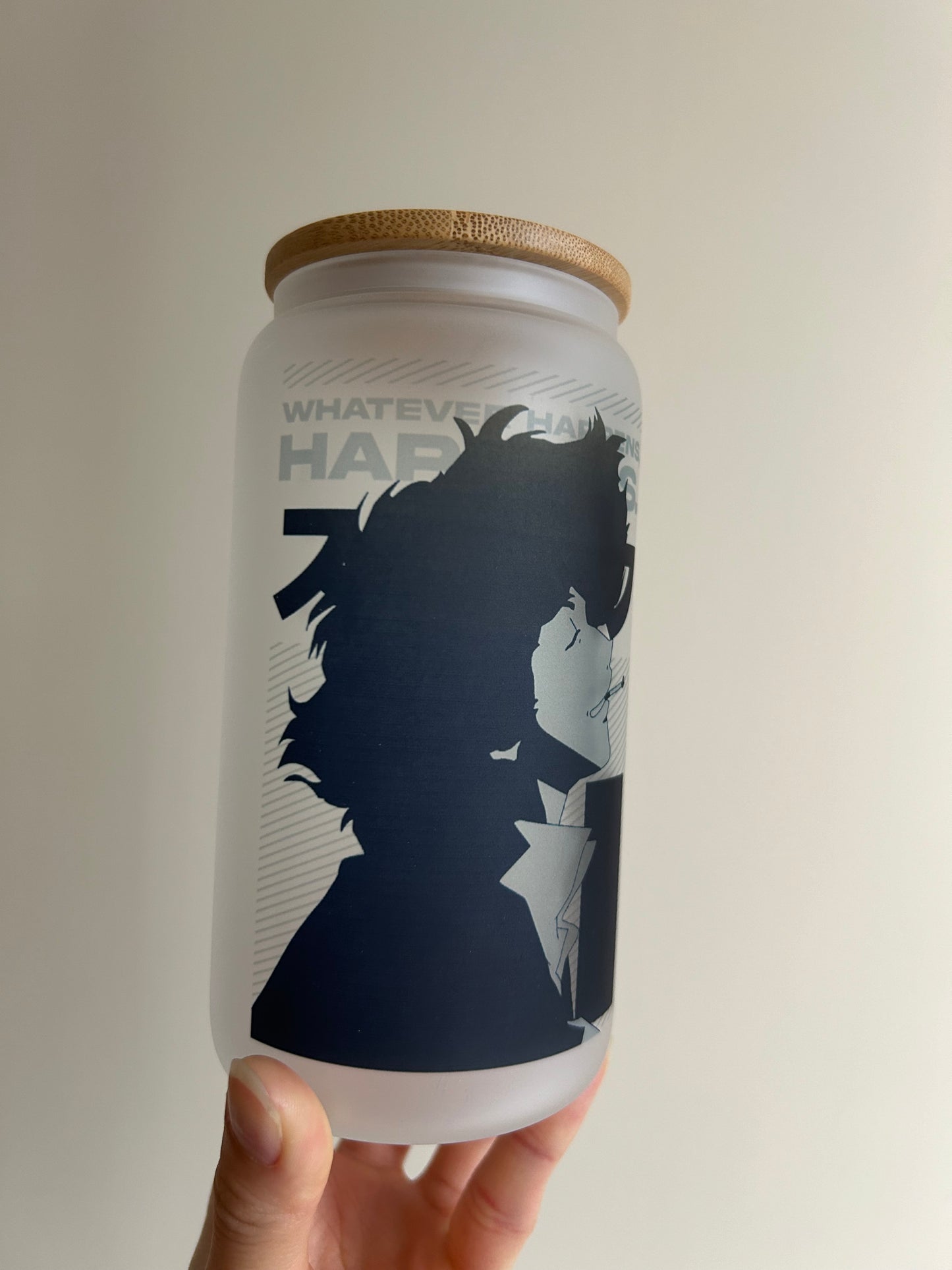 Cowboy Glass Cup