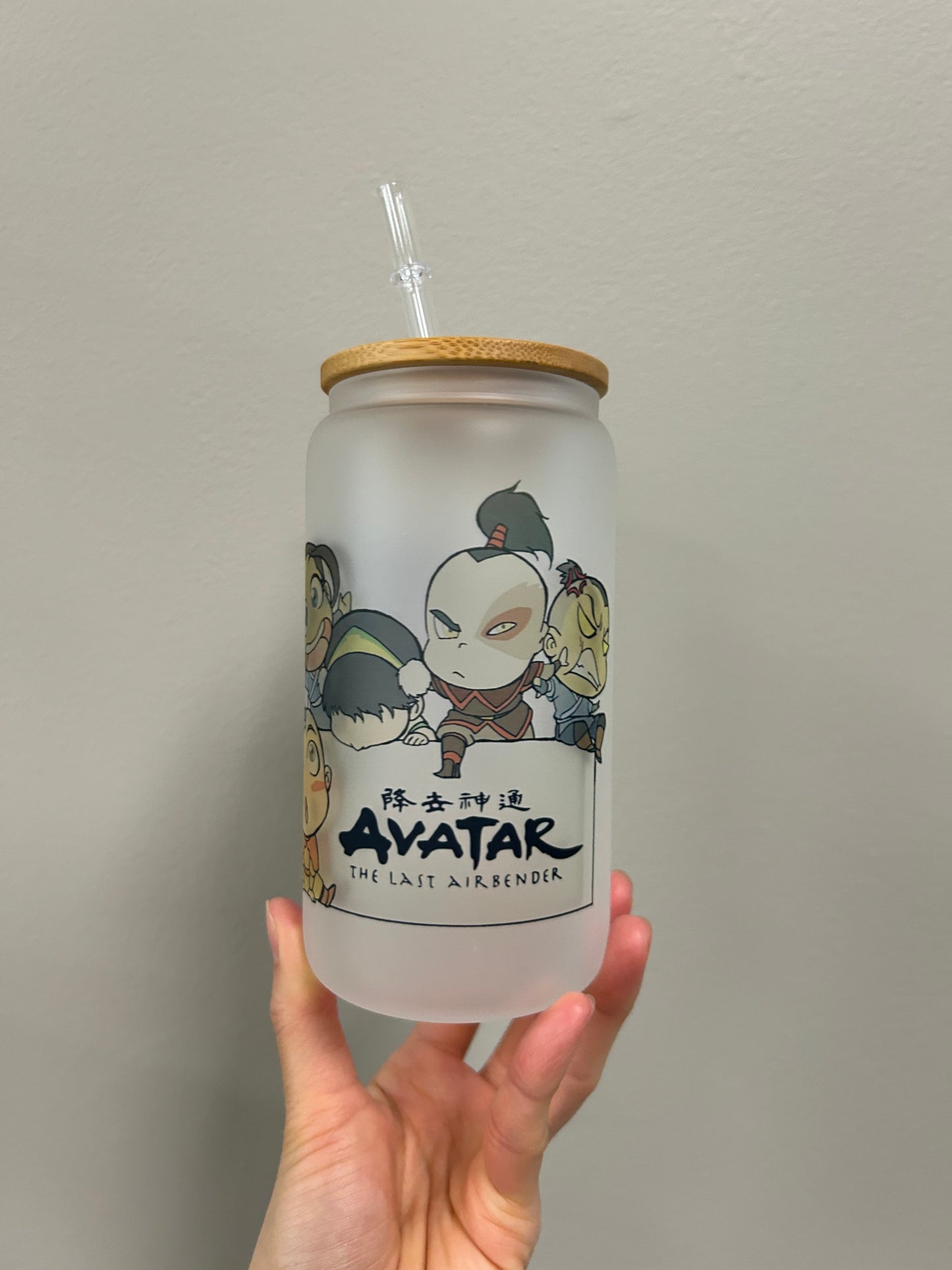 Anime Glass Cup