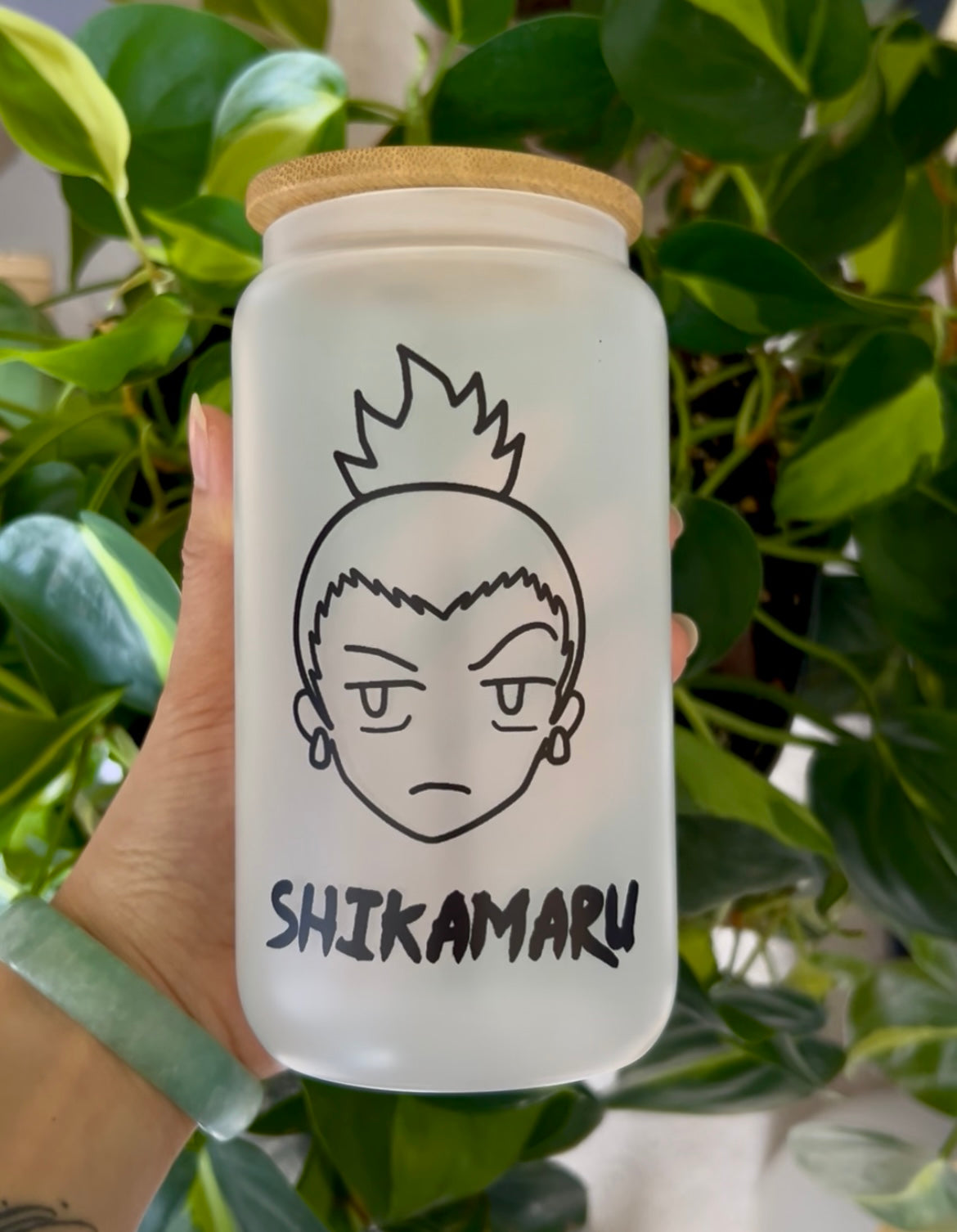 Ninja Jutsu Glass Cup