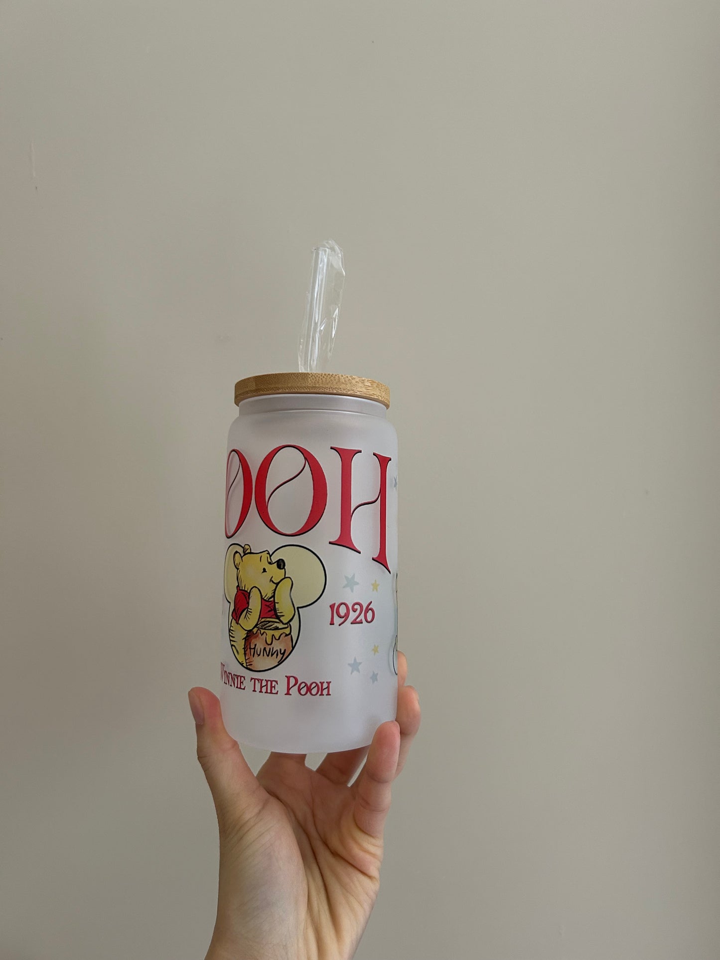 Bear & Friends Glass Cup