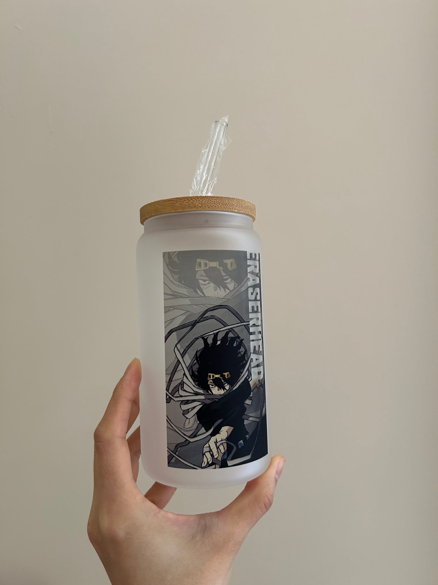 Erasure Mha Glass Cup