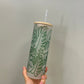 Monstera Glass Cup