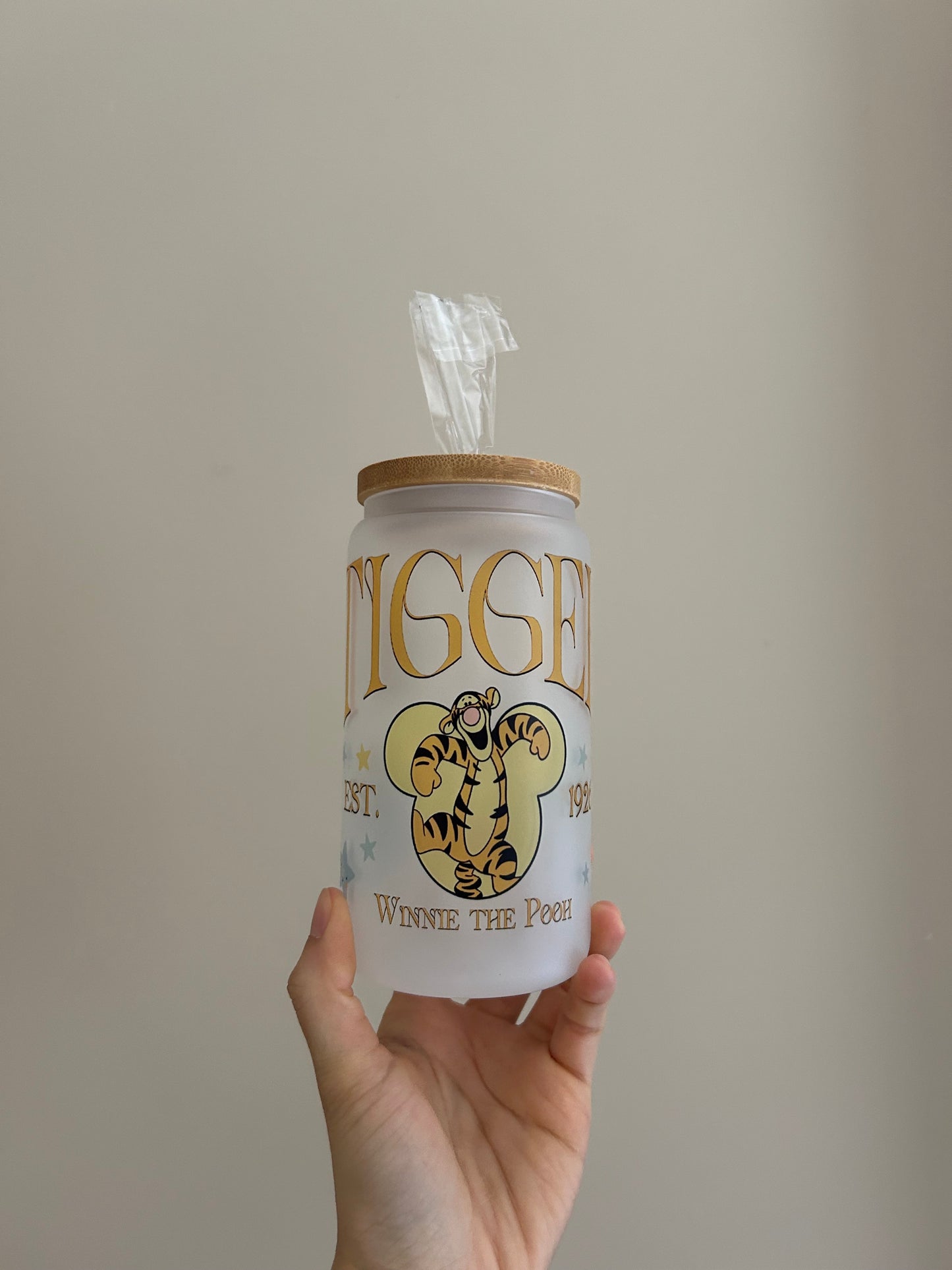 Bear & Friends Glass Cup