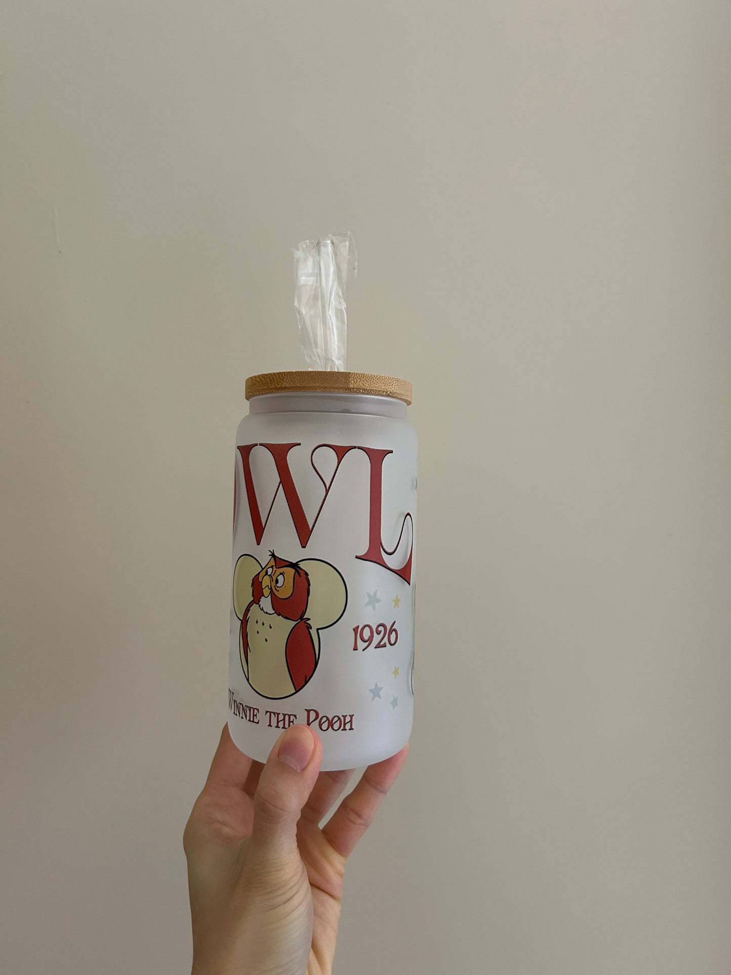 Bear & Friends Glass Cup