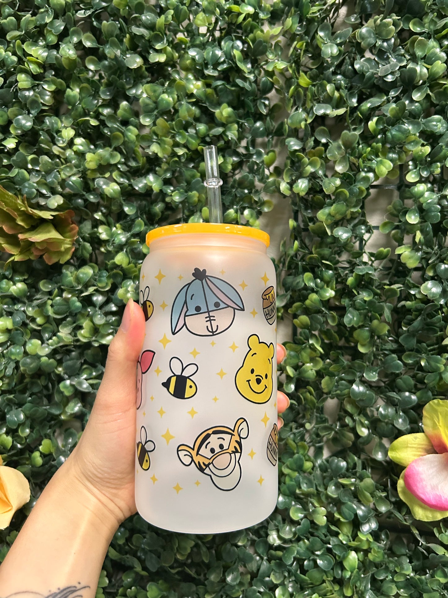 Bear Glass Cup