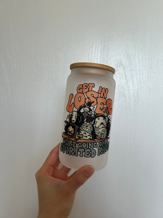 Get in Loser glass cup