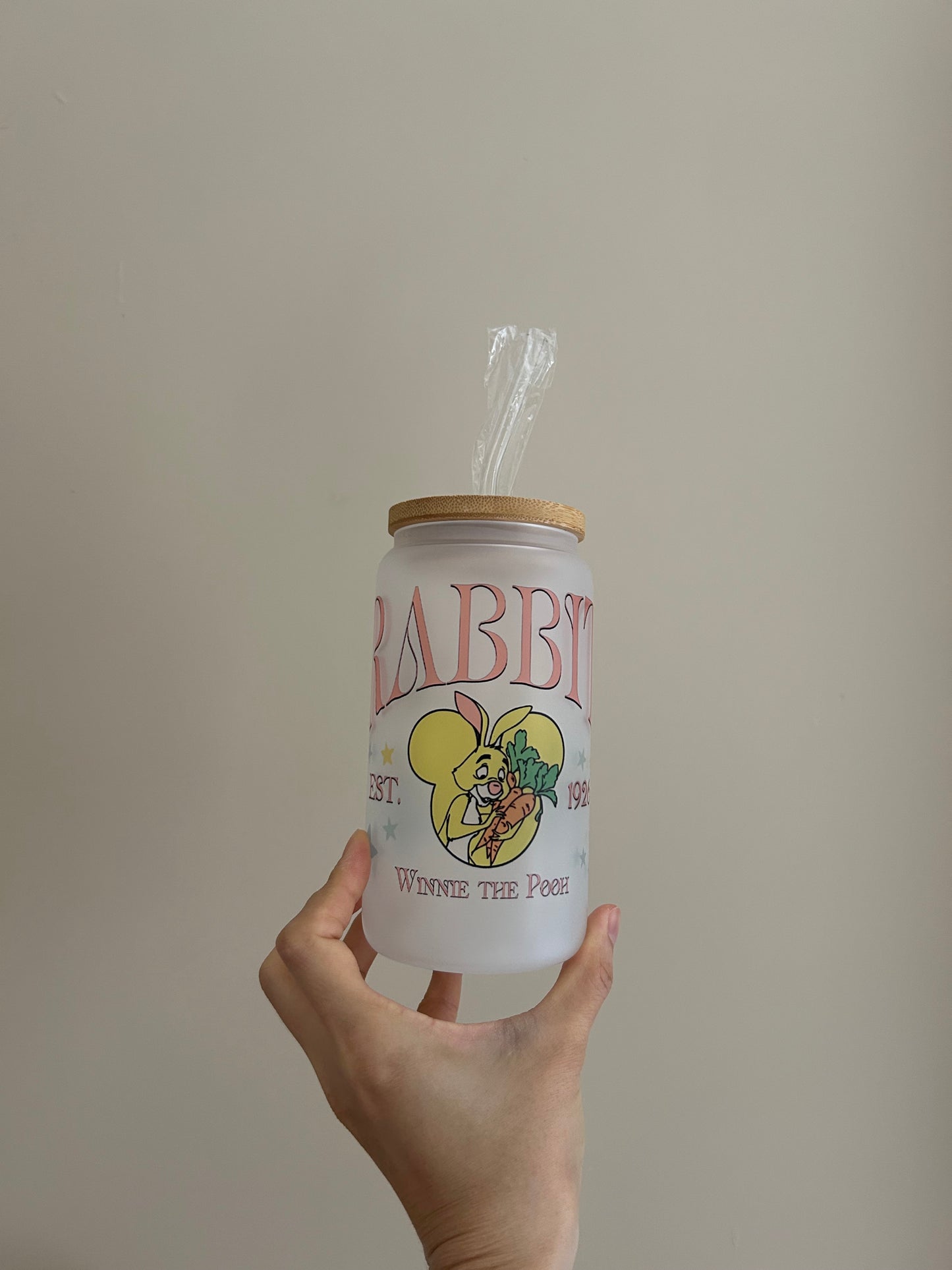 Bear & Friends Glass Cup