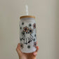 Ghost Flower Glass Cup
