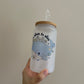 Everything whale be okay Glass Cup