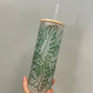 Monstera Glass Cup