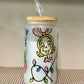 Cartoon Character Glass Cup