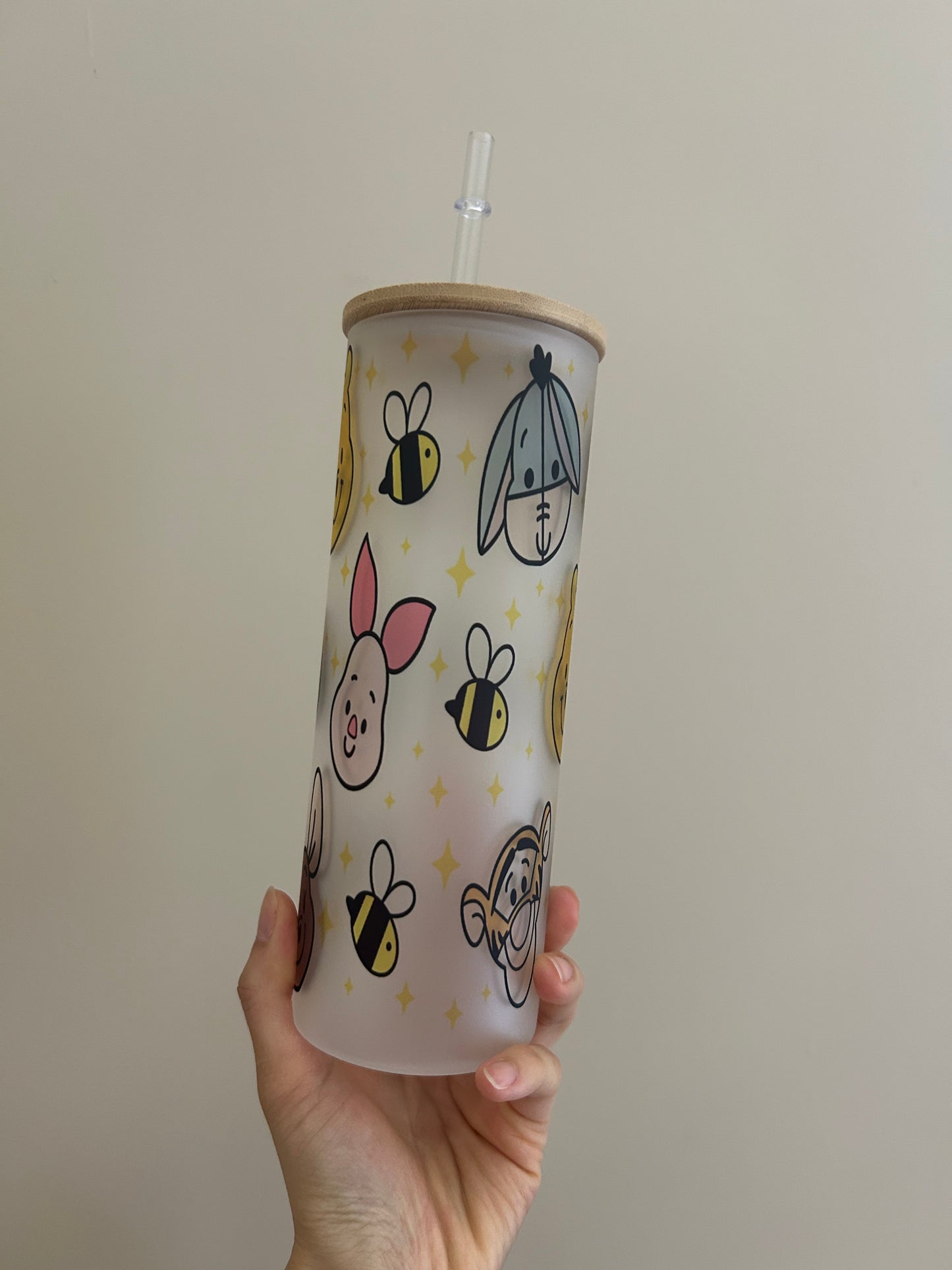 Bear Glass Cup