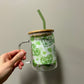 Geometric heart Glass Mug