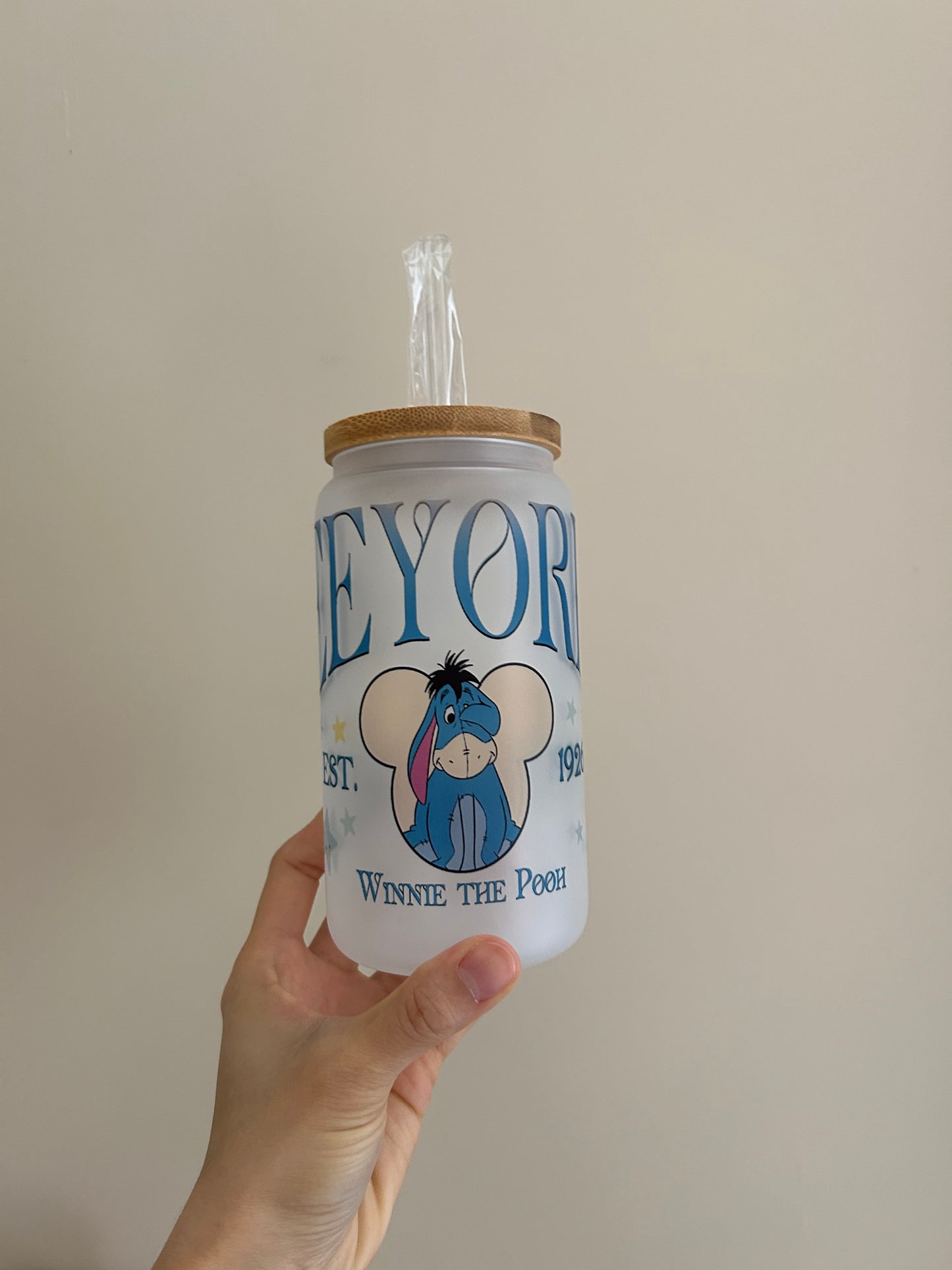 Bear & Friends Glass Cup