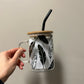 Feather Glass Mug