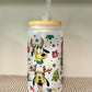 Cartoon Character Glass Cup