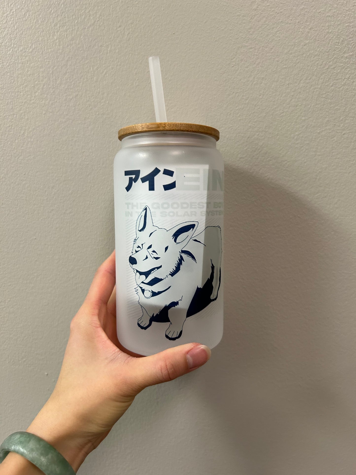 Cowboy Glass Cup