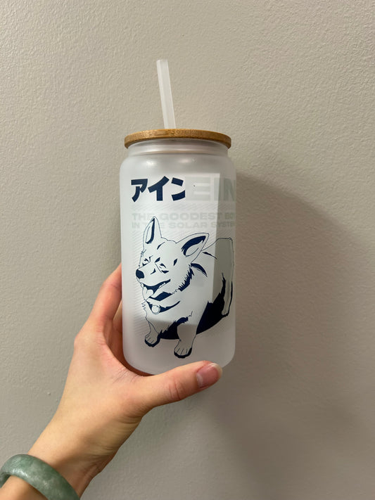 Cowboy Glass Cup
