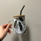 Feather Glass Mug