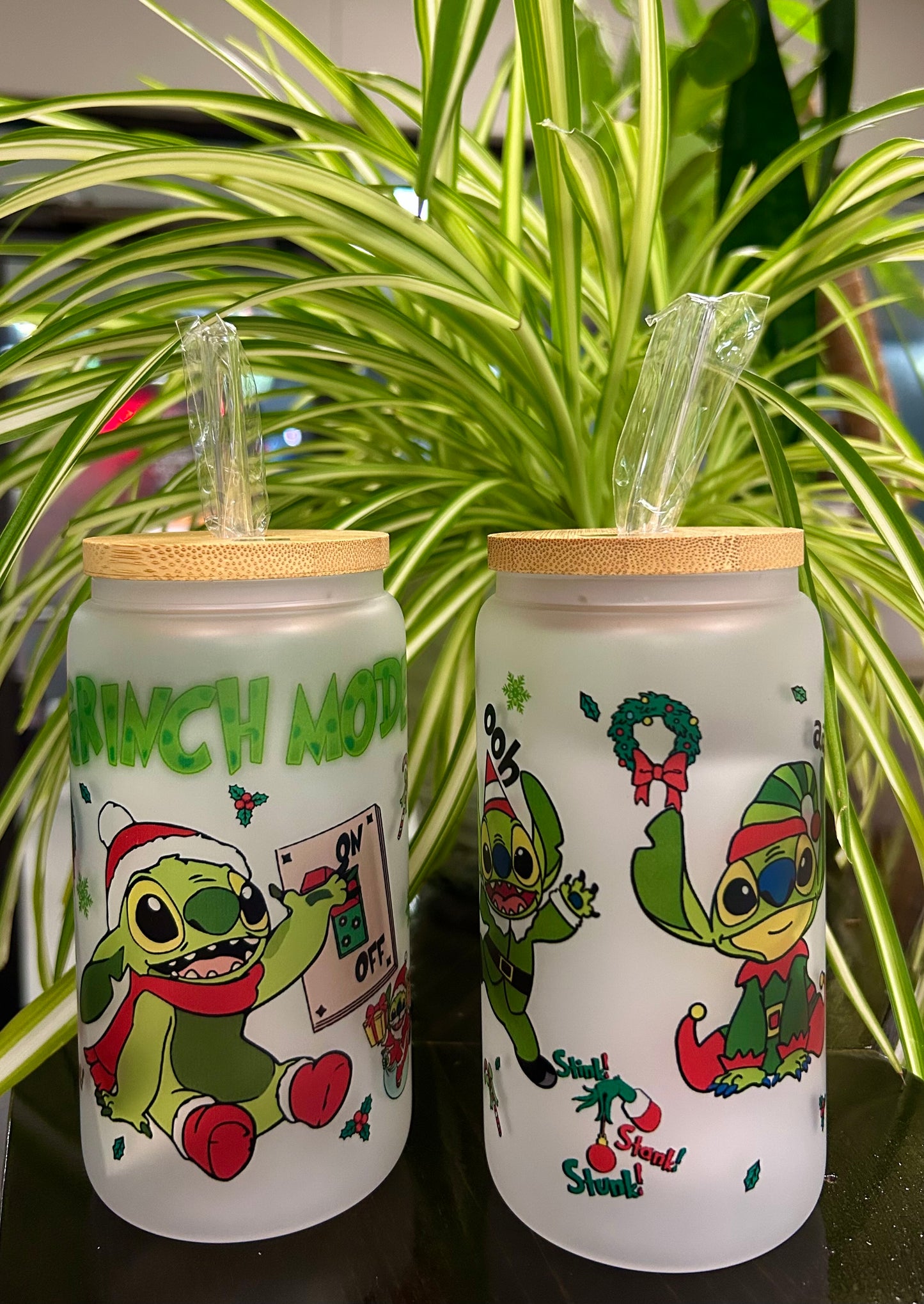 Cartoon Character Glass Cup