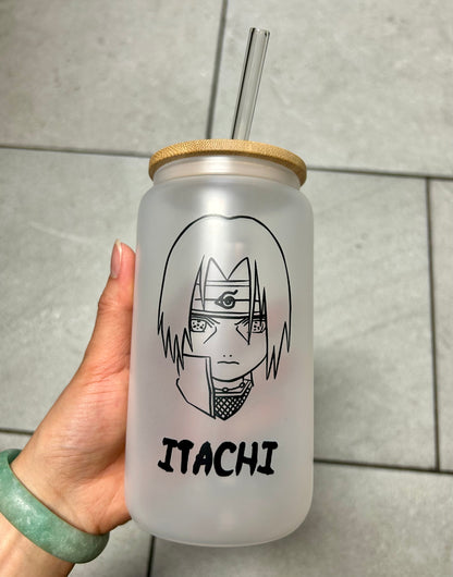 Ninja Jutsu Glass Cup