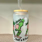 Cartoon Character Glass Cup