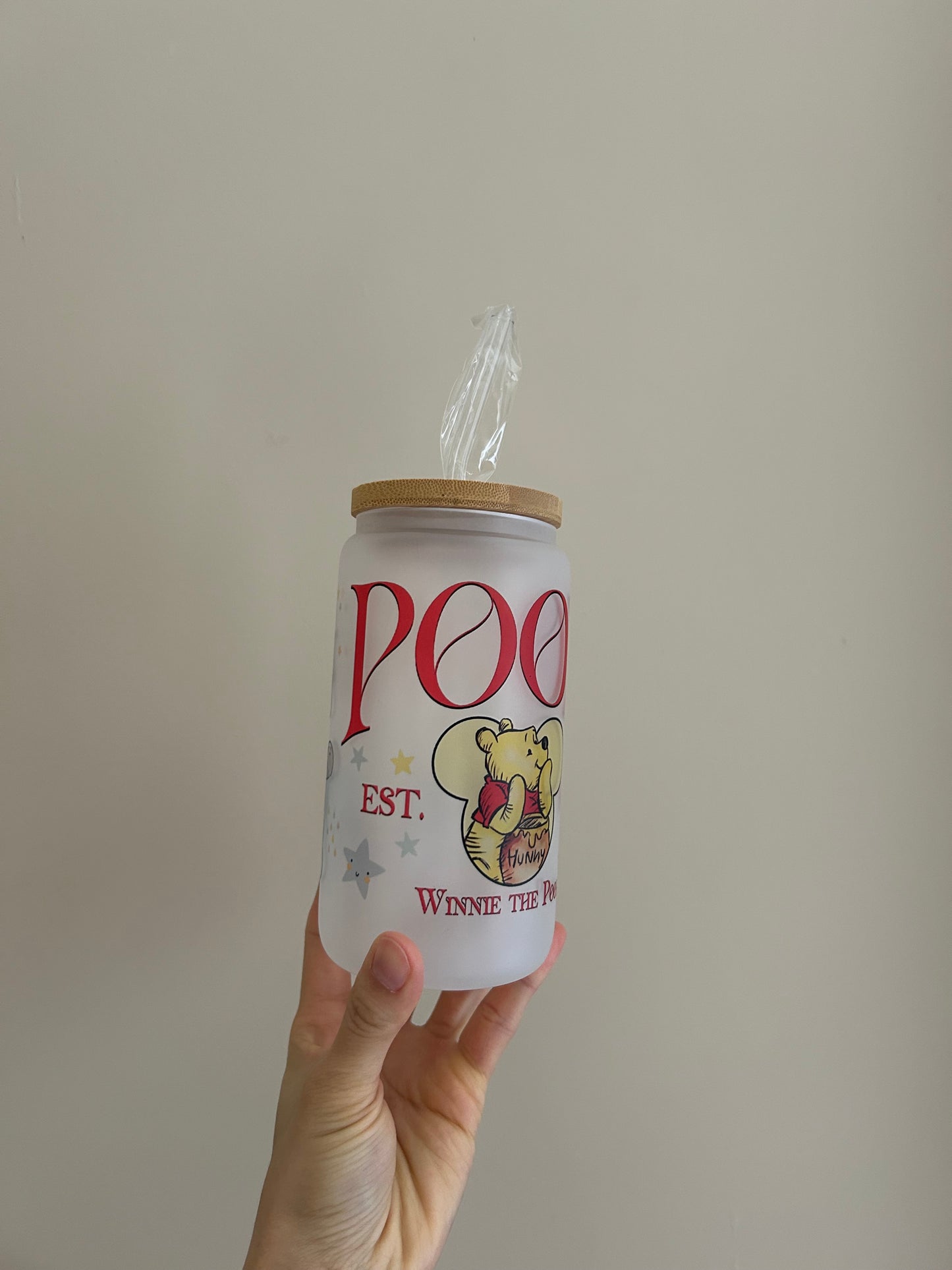 Bear & Friends Glass Cup