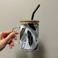 Feather Glass Mug