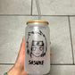 Ninja Jutsu Glass Cup