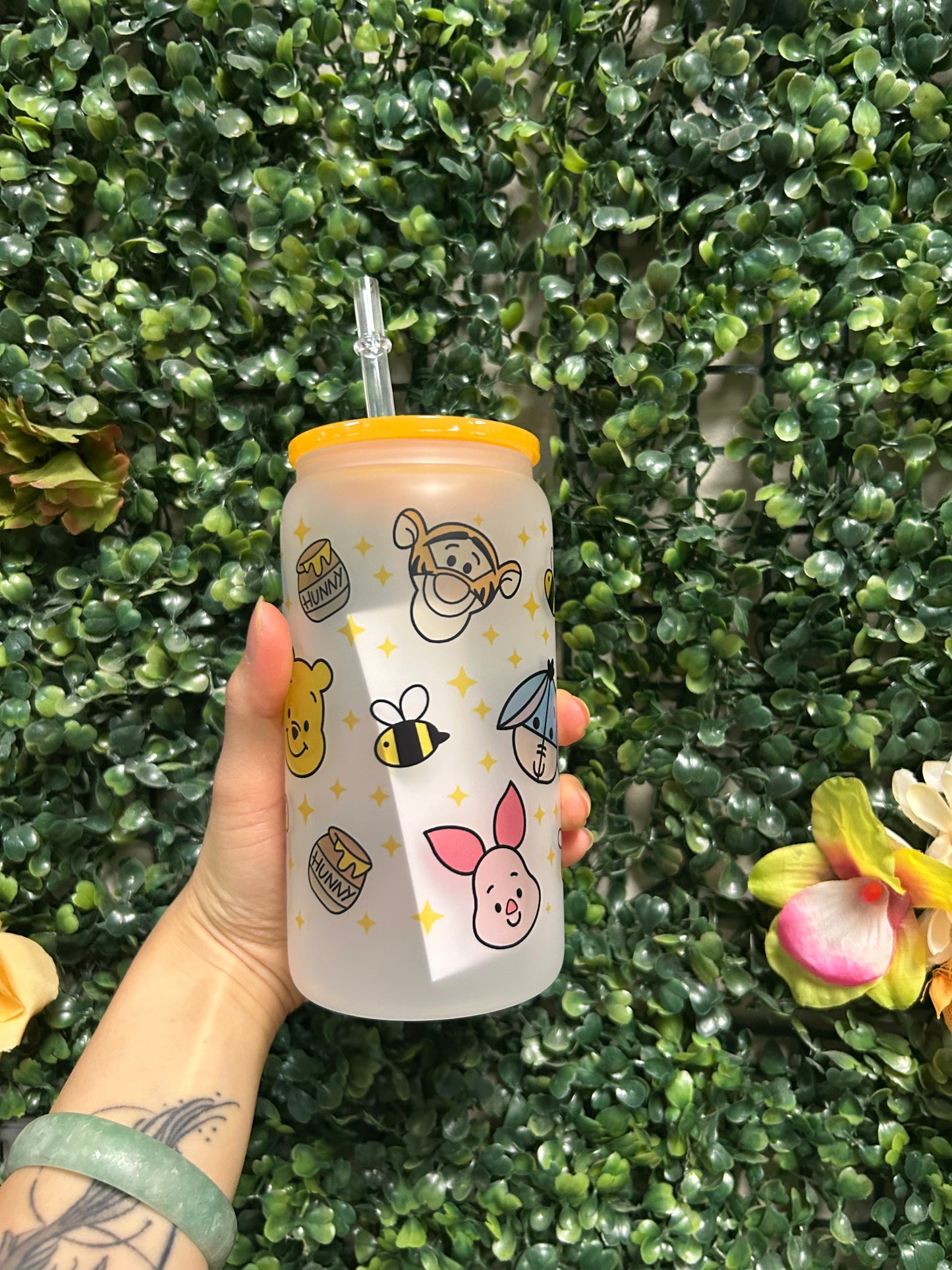 Bear Glass Cup