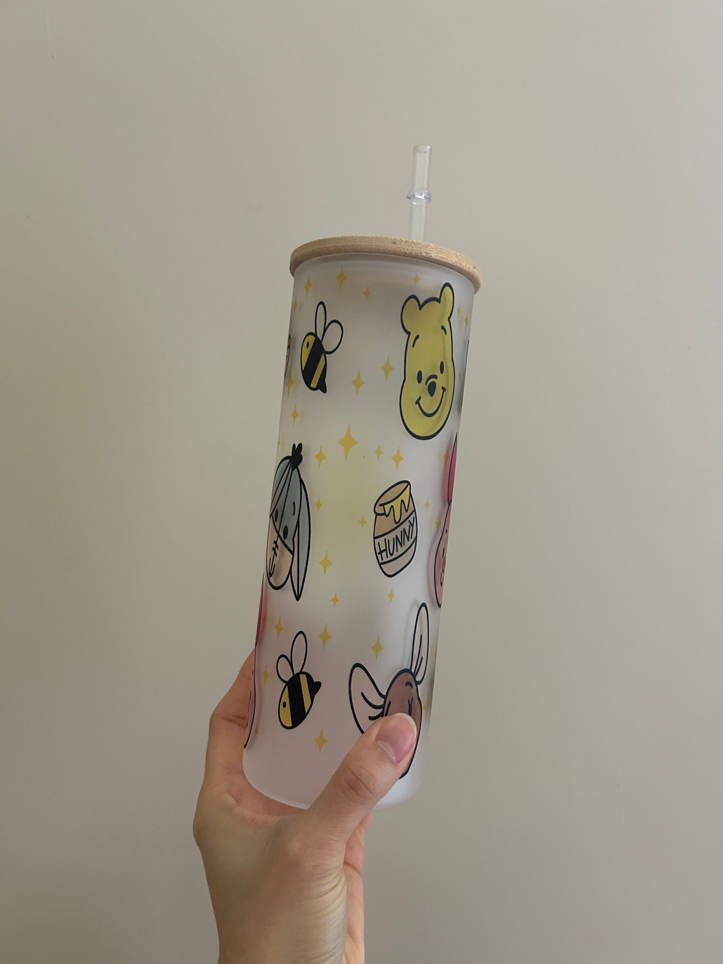 Bear Glass Cup