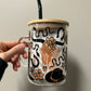 Western Glass Mug