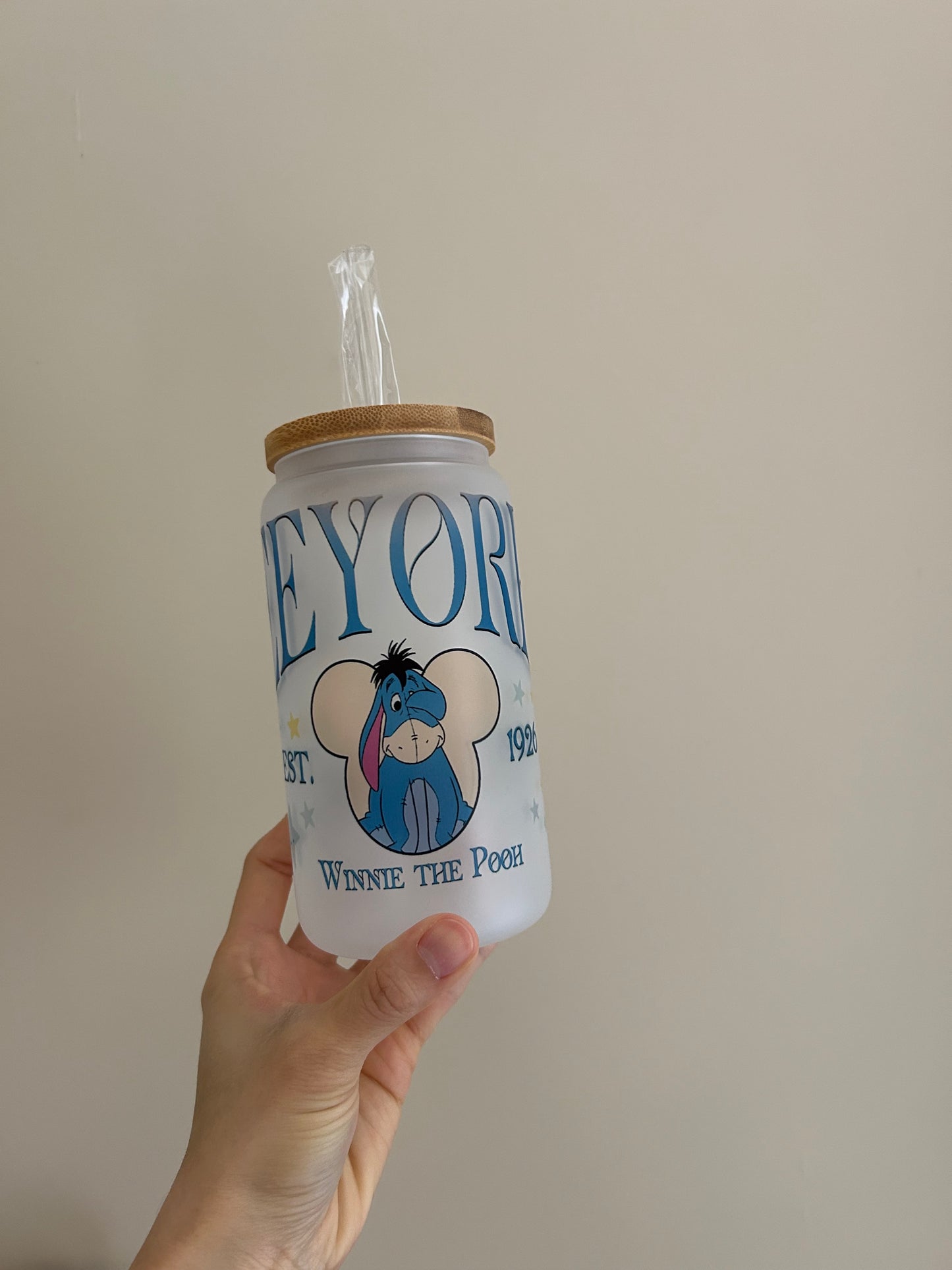 Bear & Friends Glass Cup