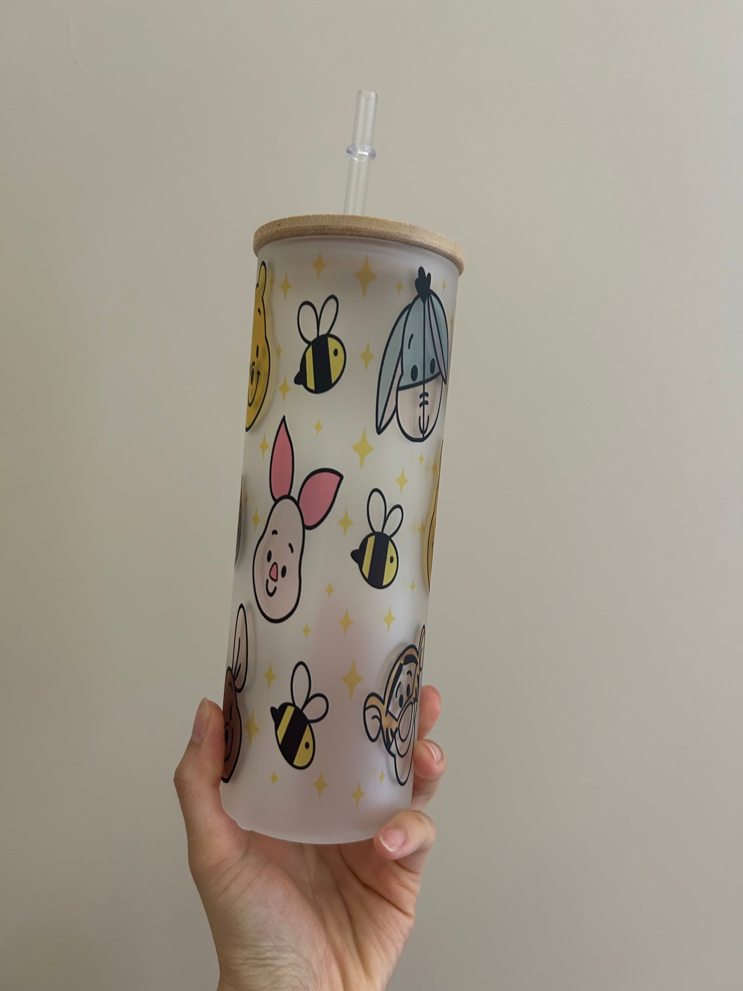 Bear Glass Cup