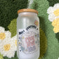 Positivitea glass cup