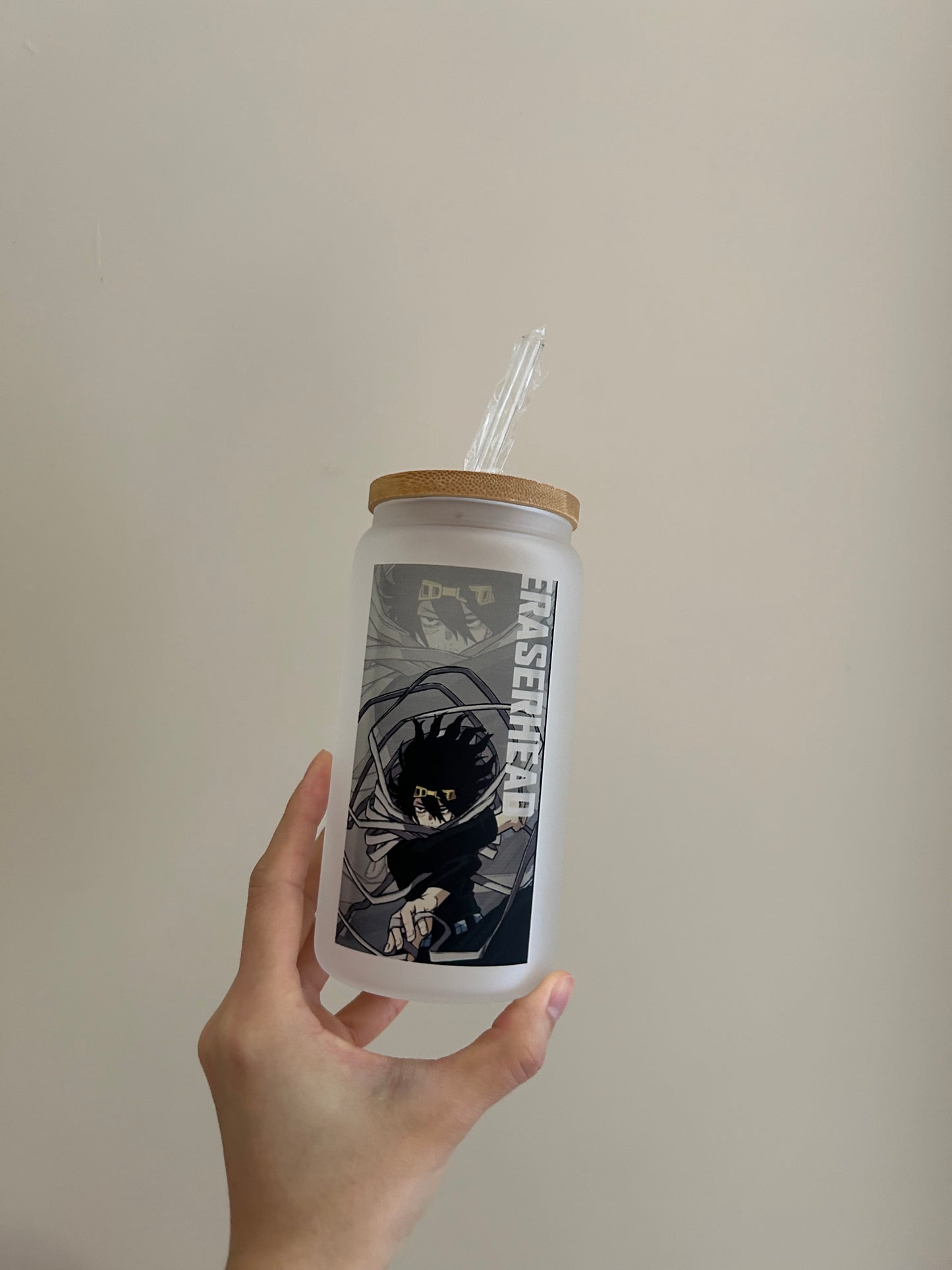 Erasure Mha Glass Cup