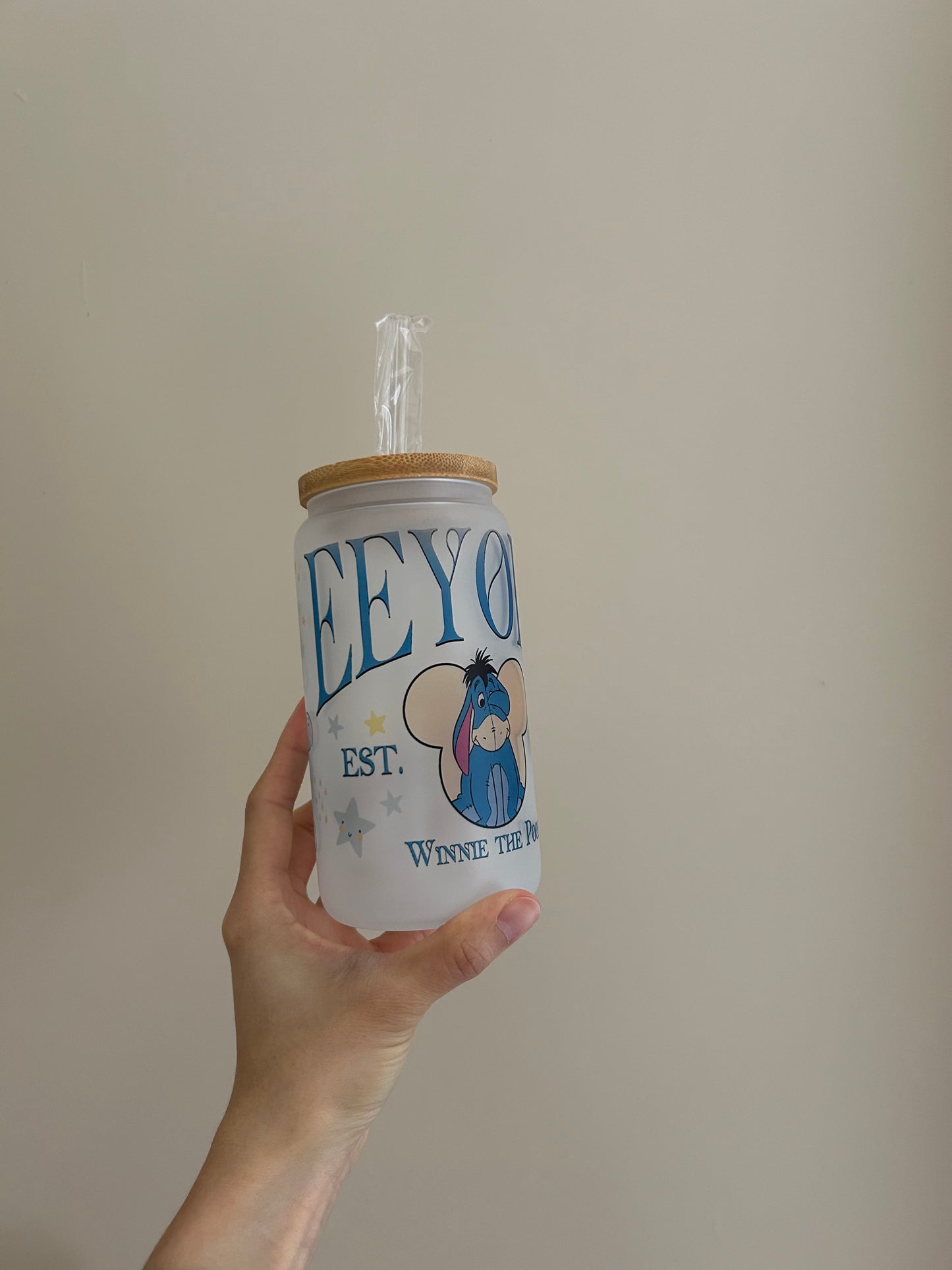 Bear & Friends Glass Cup