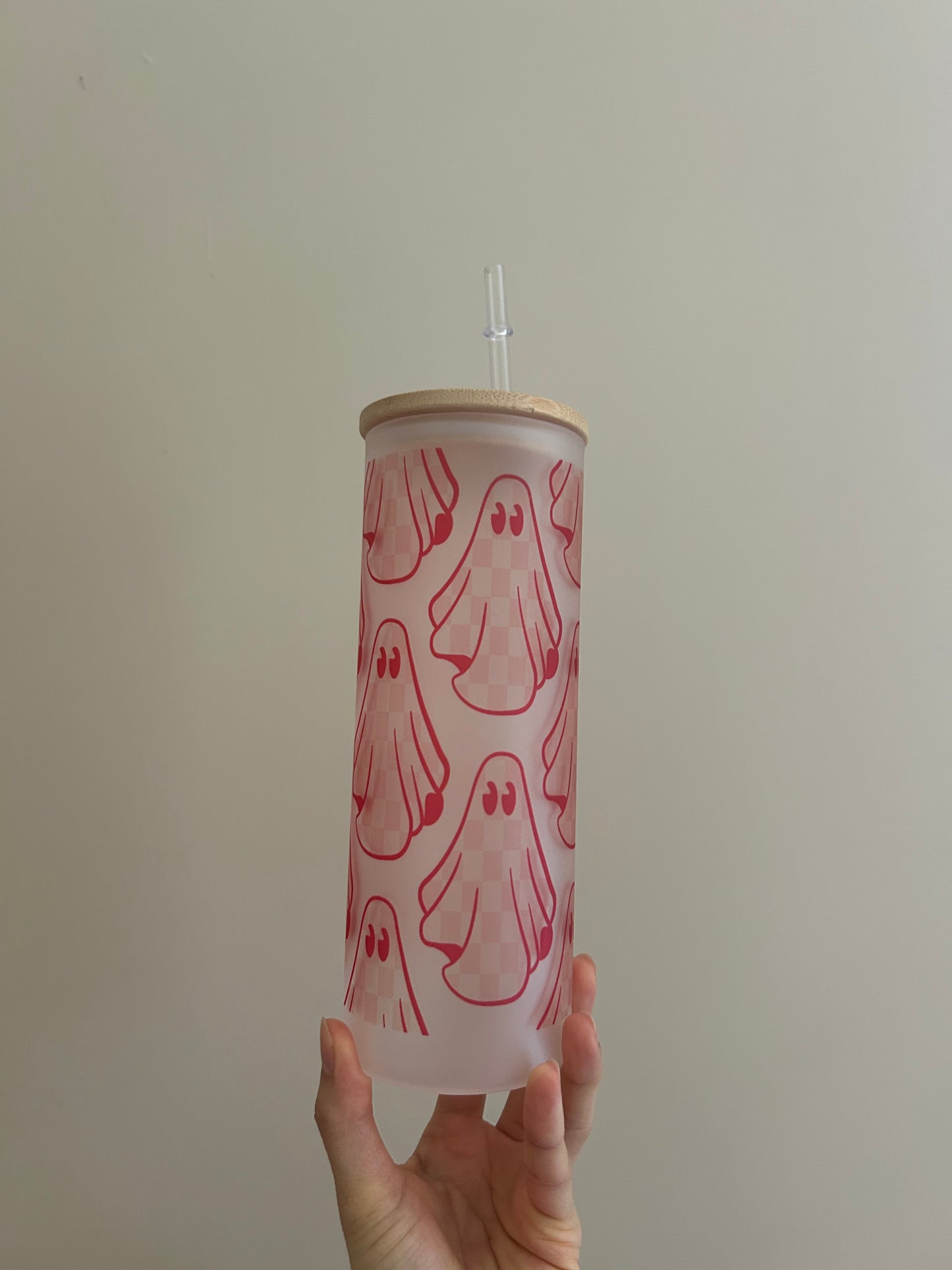 Ghosty Glass Cup