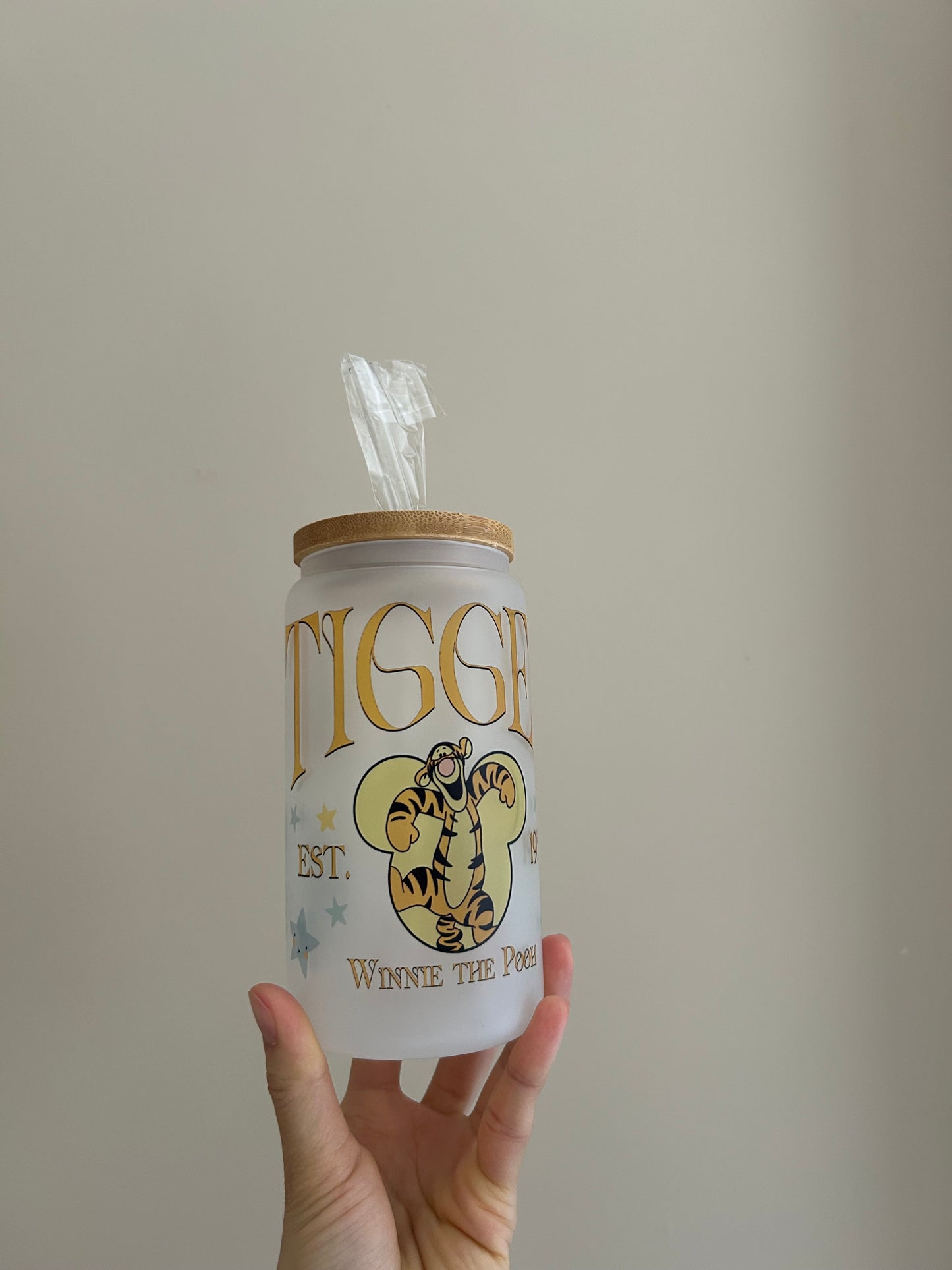 Bear & Friends Glass Cup