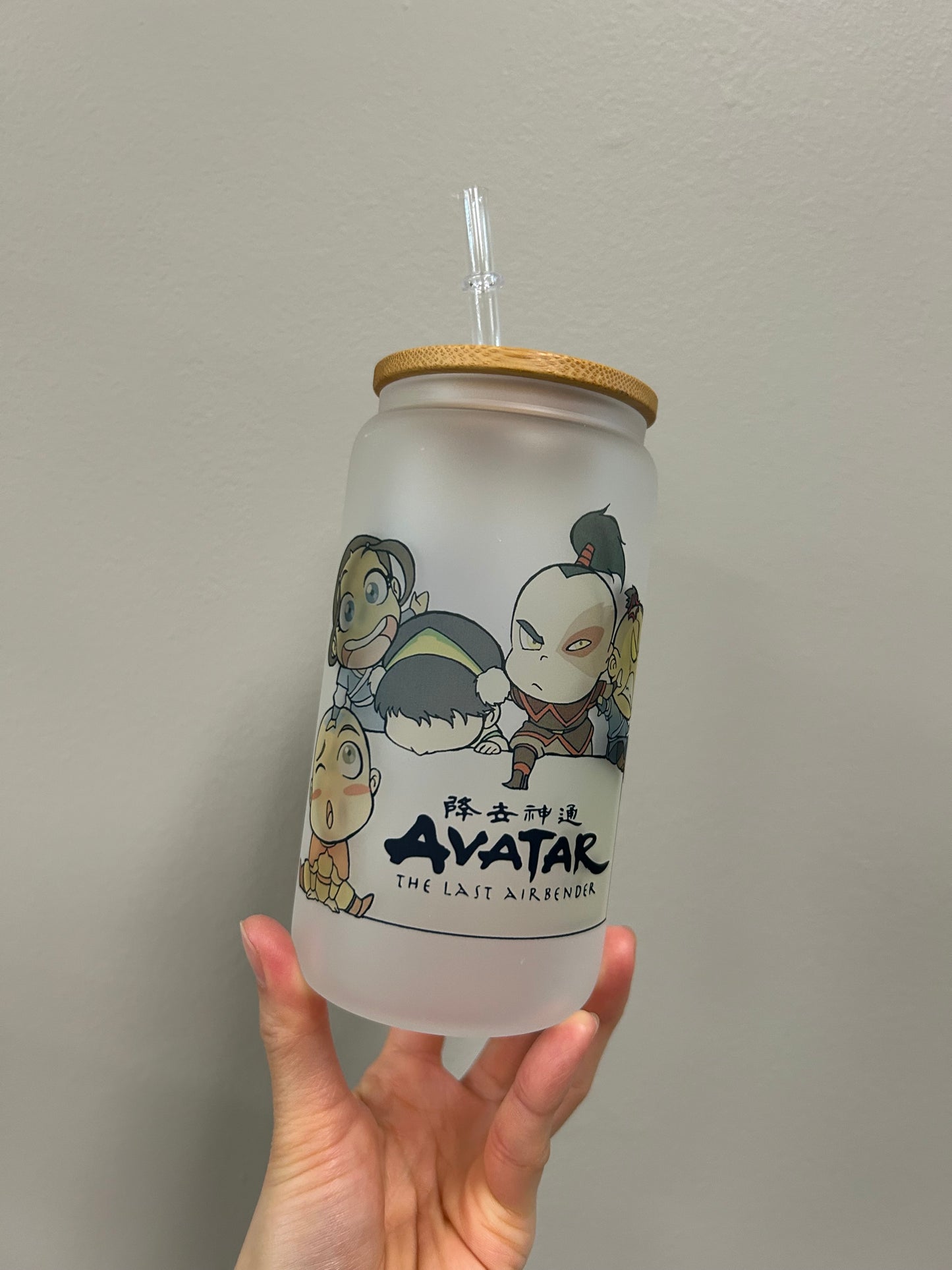 Anime Glass Cup