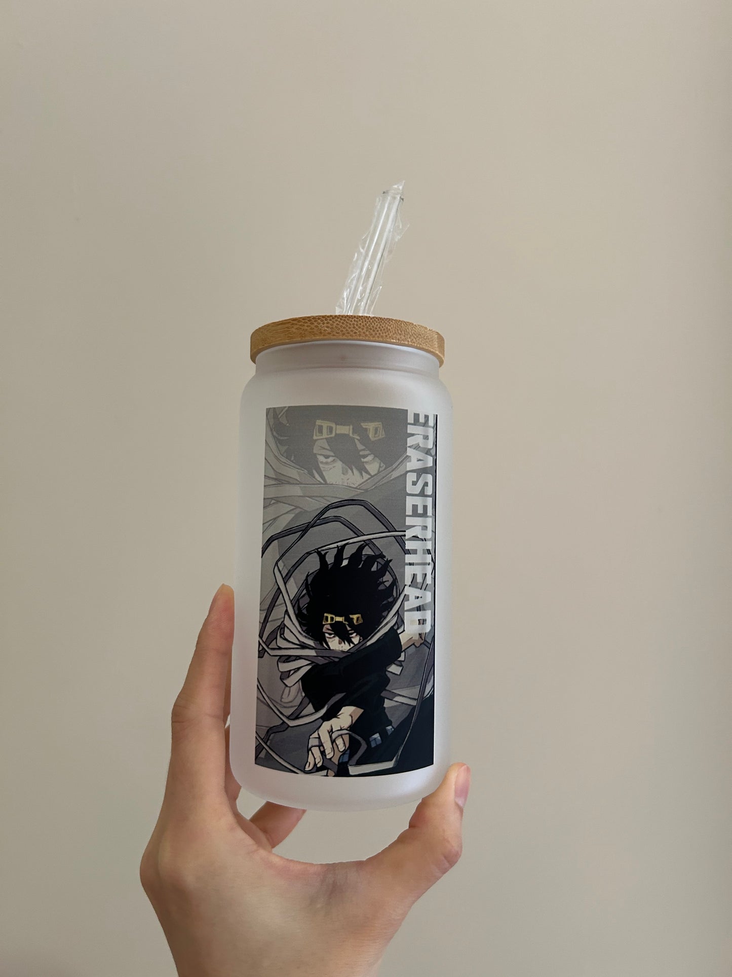 Erasure Mha Glass Cup