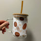 Coffee Bean Glass Mug
