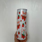 Strawberry stainless steel tumbler