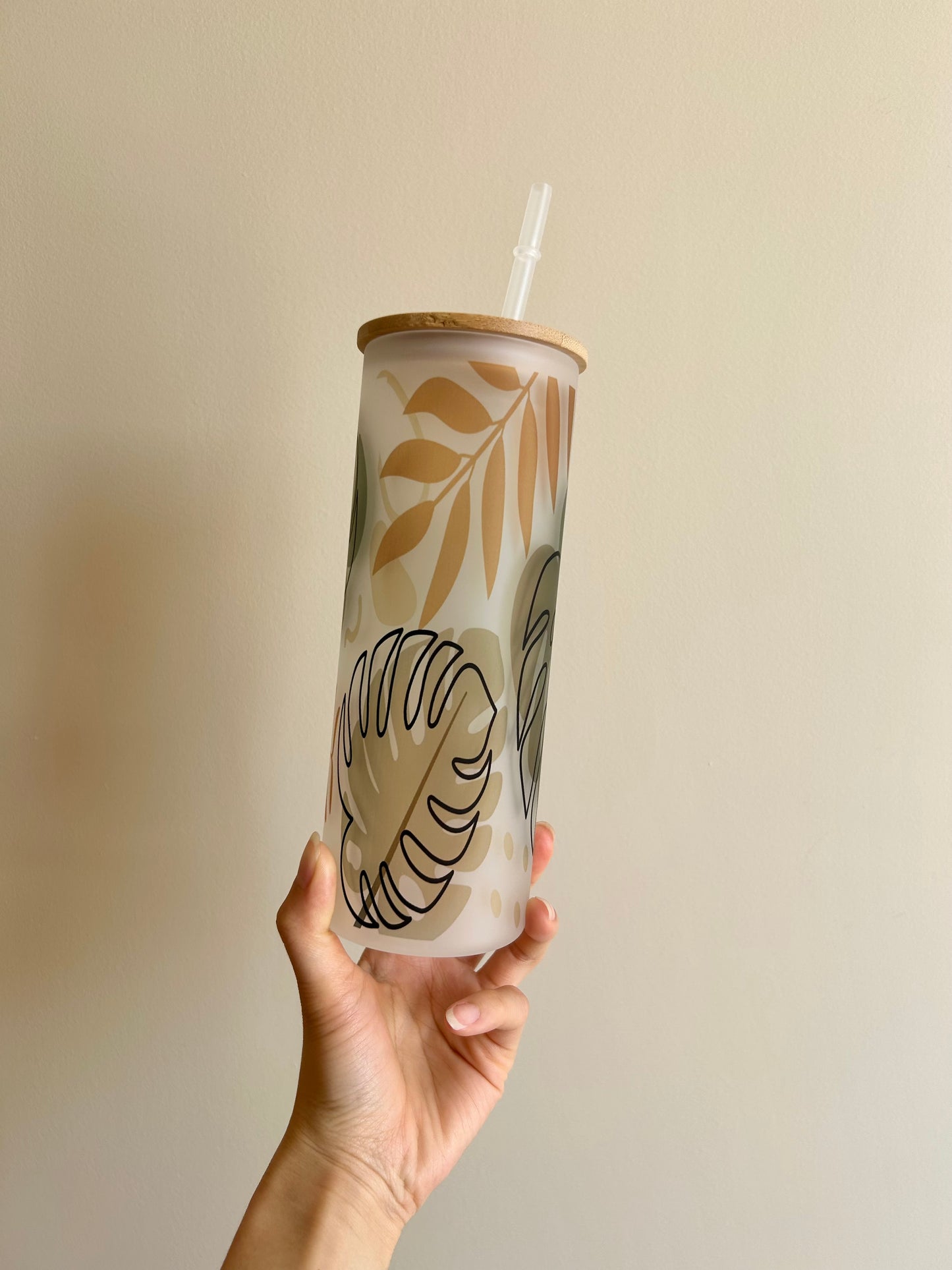 Boho Leaf Cup